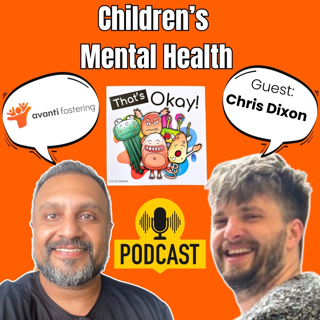 New podcast! 🧡

YouTube: www.youtube.com/@AvantiFostering

Spotify: https://spotifyanchor-web.app.link/e/lFqft4f9nNb

Today, I had the pleasure of chatting with Chris Dixon @littlefishdigital, the author of an inspiring series of children's books focused on mental health. We discussed his motivation for creating the books and why promoting children's mental well-being is so crucial. 

If you're interested in exploring these impactful stories, you can check out Chris's work on his website: https://thatsokay.co.uk

To make a change in a child's life, could you become a Foster Parent? Please contact us today on: 07791 202668 or 0208238 5535. Visit our website www.avantifostering.co.uk, or email us at harry@avantifostering.co.uk

#podcast #ChildrensMentalHealth #MentalHealthMatters #KidsWellbeing #MentalHealthAwareness #MentalWellbeing #EmotionalWellbeing #NurturingMinds #MentalHealthForKids #avantifostering #fosterparents #CouldYouFoster #FosterUK #childcare #fostering #foster #fosterachild #fosterchildrenmatter #fosterparent #fosterfamily #London #westmidlands #jobs #teacher #nurse #NowHiring #CareerChange #fostercare #ukfostercare #makeadifference